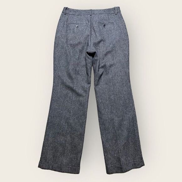 Eddie Bauer Pants Women’s 8 Blakely Fit Wool Silk Blend Gray Dress Trousers - Picture 2 of 9